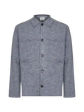 NN07 button-up wool sweater