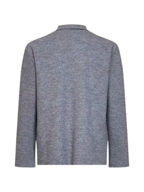 NN07 button-up wool sweater