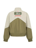 RHUDE Desert Racing logo-patch jacket