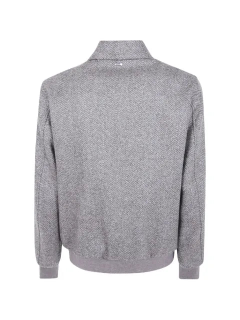 Herno herringbone-pattern wool jacket