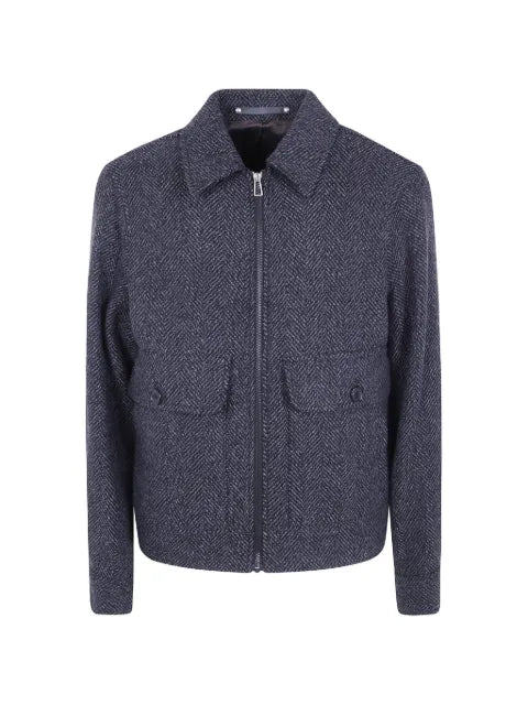 PS Paul Smith herringbone-pattern jacket