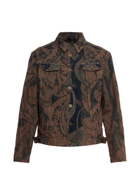 Vivienne Westwood Stormrider graphic-print denim jacket