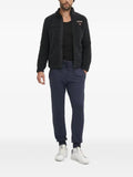 Napapijri Tynik logo-patch sherpa-fleece hoddie
