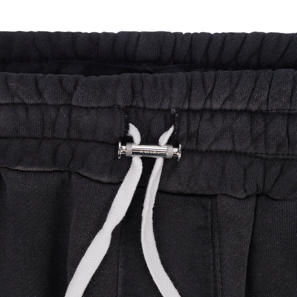 Black MA Bar Applique Sweatpants