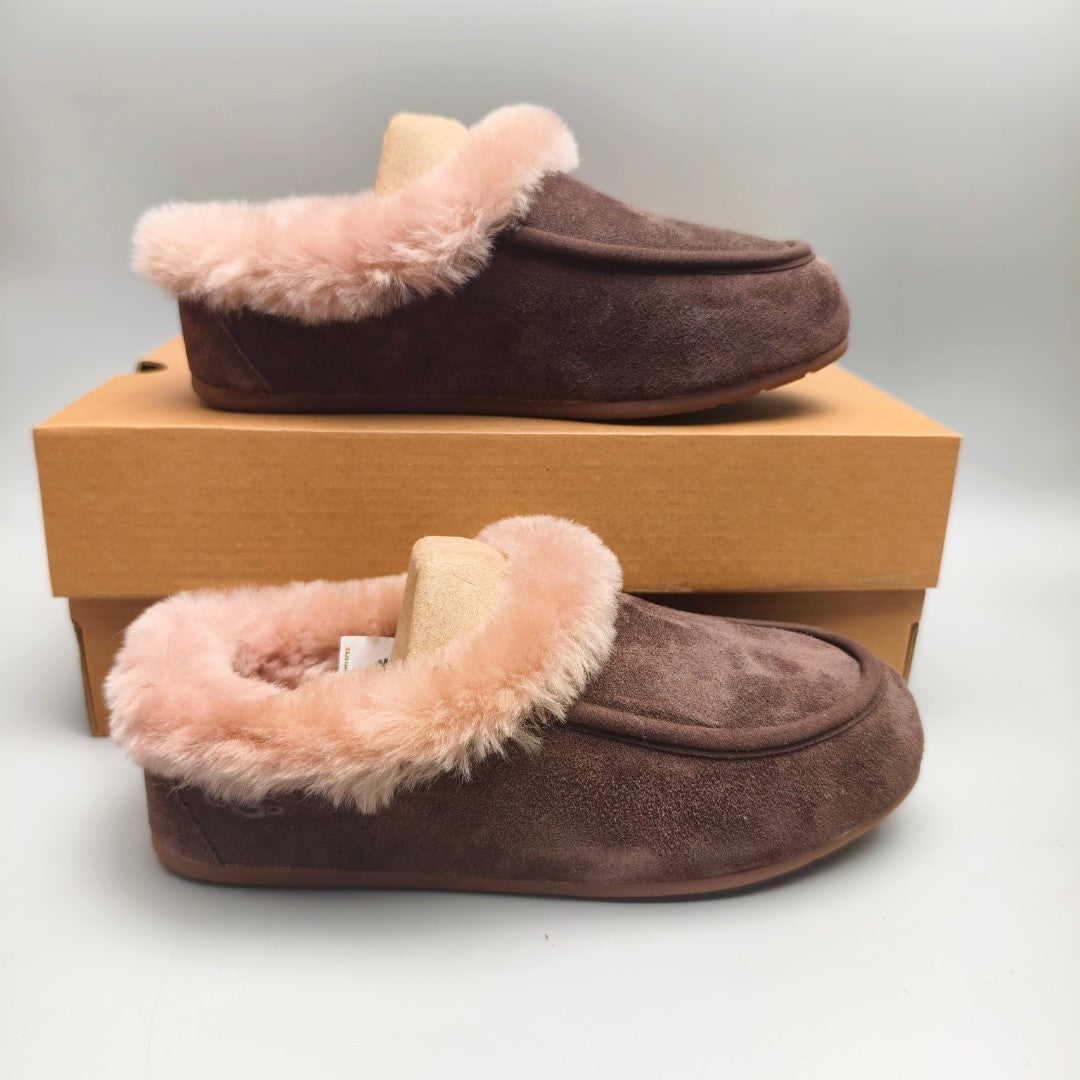 Chocolate Slip-On Casual House Shoes — New Arrival | In Stock