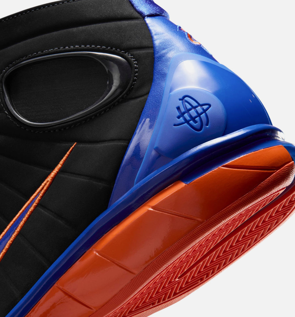Air Zoom Huarache 2K4 Penny Hardaway – Men's Basketball Shoe in Black/Varsity Royal/Safety Orange