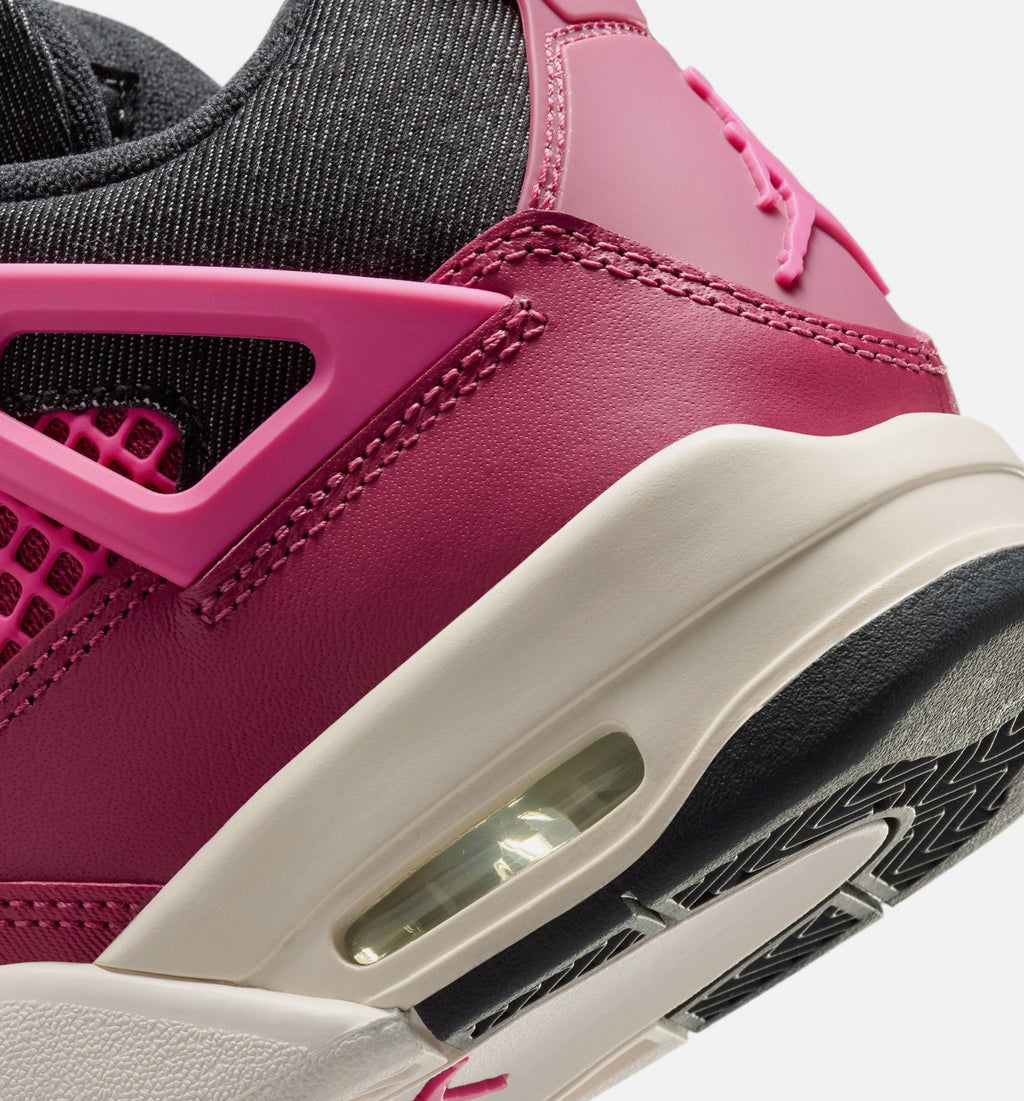 Air Jordan 4 Retro 'She's a Star' Grade School - Sweet Beet/Desert Pink/Off Noir/Chalk