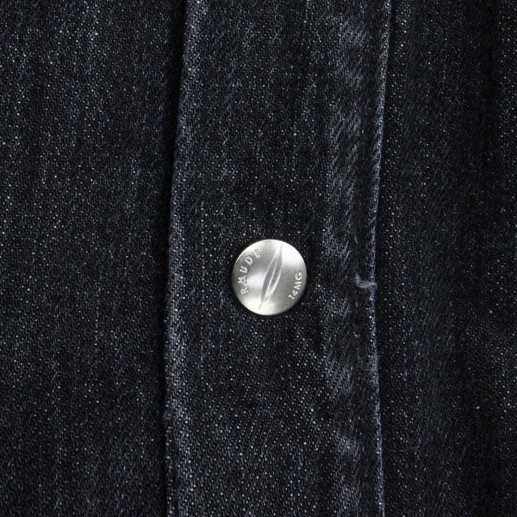 Black Denim Overshirt