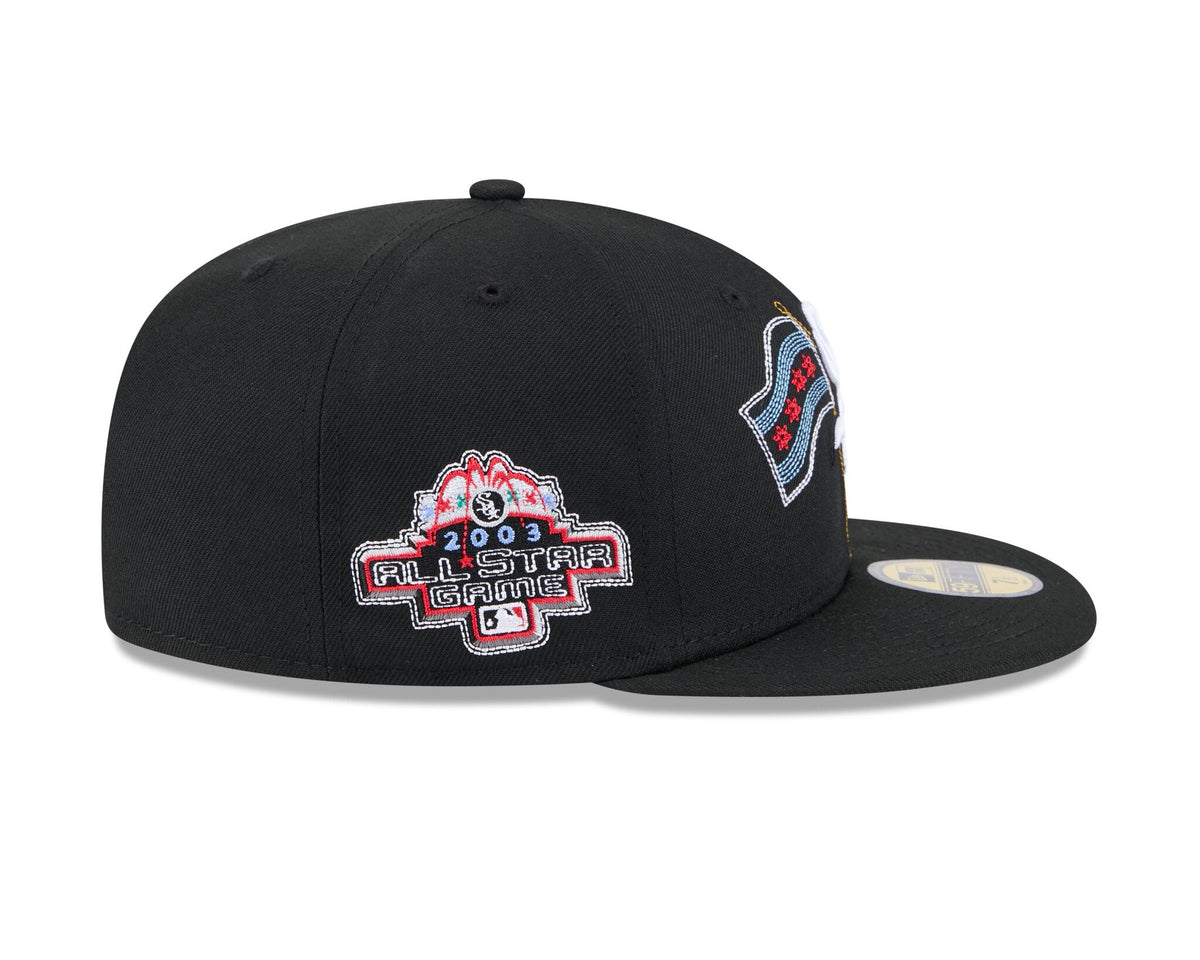 New Era Chicago White Sox State Stitch Fitted 'Black'