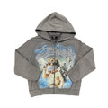 Grey “Rhinestone” Hoodie