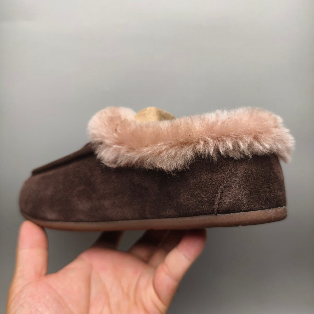 Chocolate Slip-On Casual House Shoes — New Arrival | In Stock