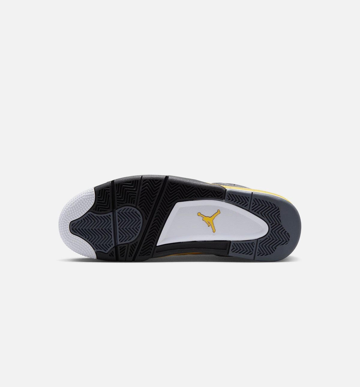 Air Jordan 4 Retro Rare Air Tour Yellow Men's Lifestyle Shoe - White/Dark Blue Grey/Black/Tour Yellow