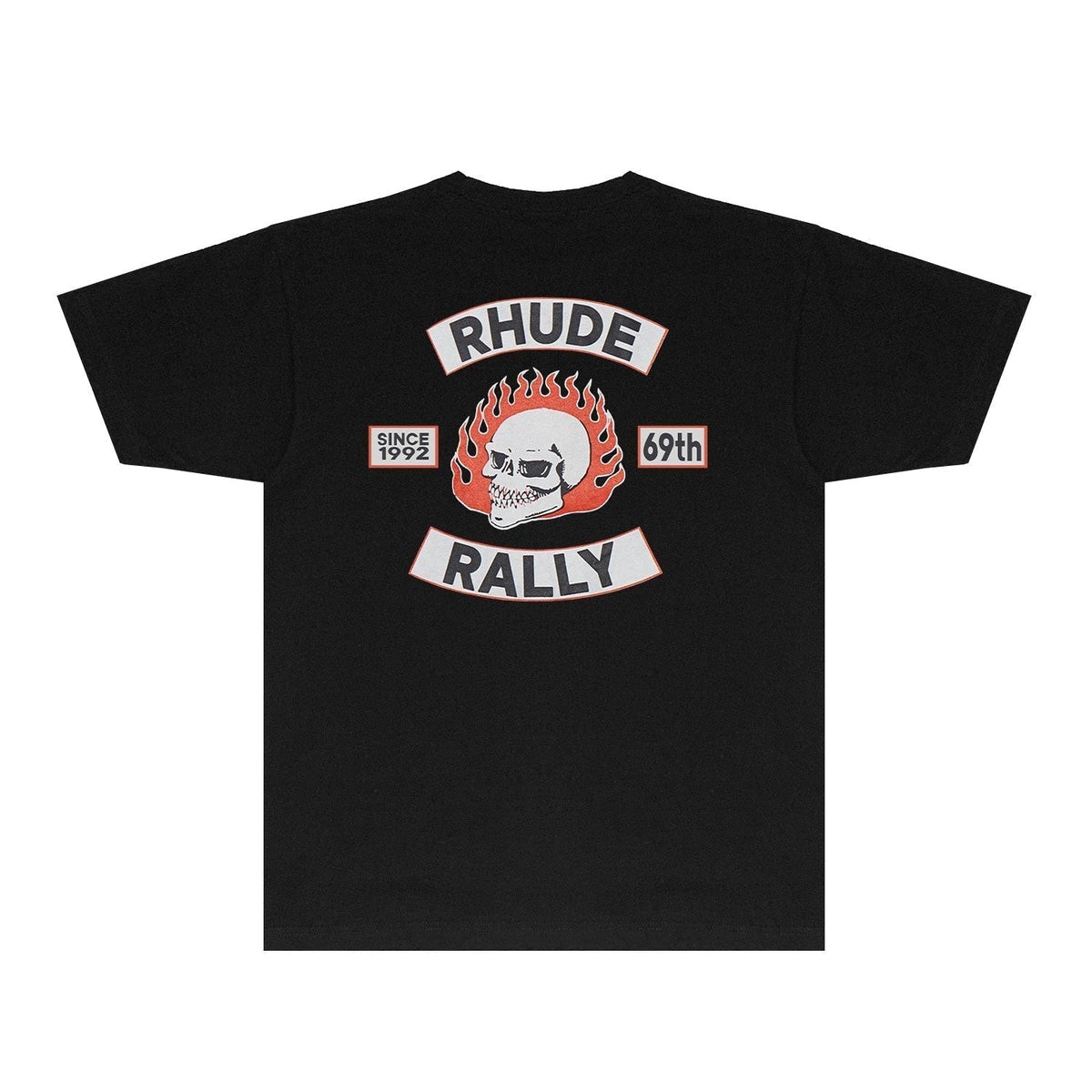 Rhude T-shirts Printed Trendy Pure Cotton
