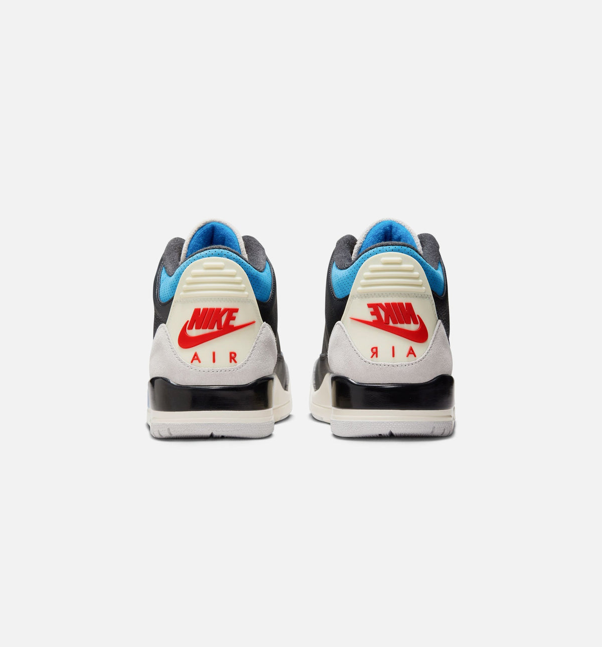 Air Jordan 3 Retro OG 'Rare Air' - Men's Lifestyle Sneaker (Black/Chile Red/Neutral Grey)