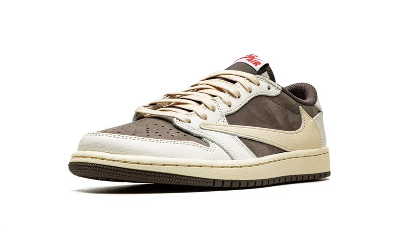Travis Scott x Air Jordan 1 Low SP OG 'Reverse Mocha' – Cactus Jack Collab in Earth Tones with Reverse Swoosh