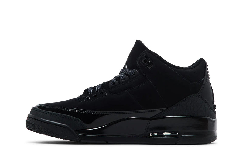 Air Jordan 3 Retro 'Black Cat' 2025 Men's & Women's Sneakers