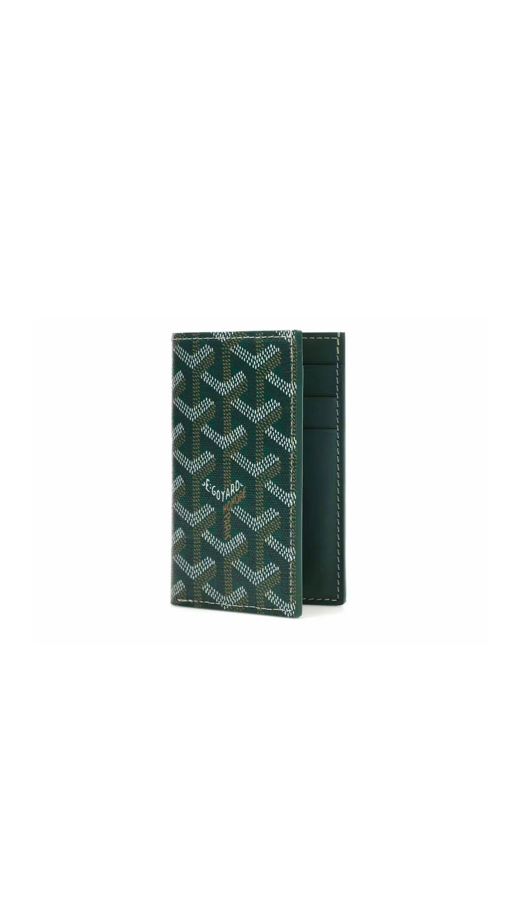 Goyard Saint Pierre Card Holder Green
