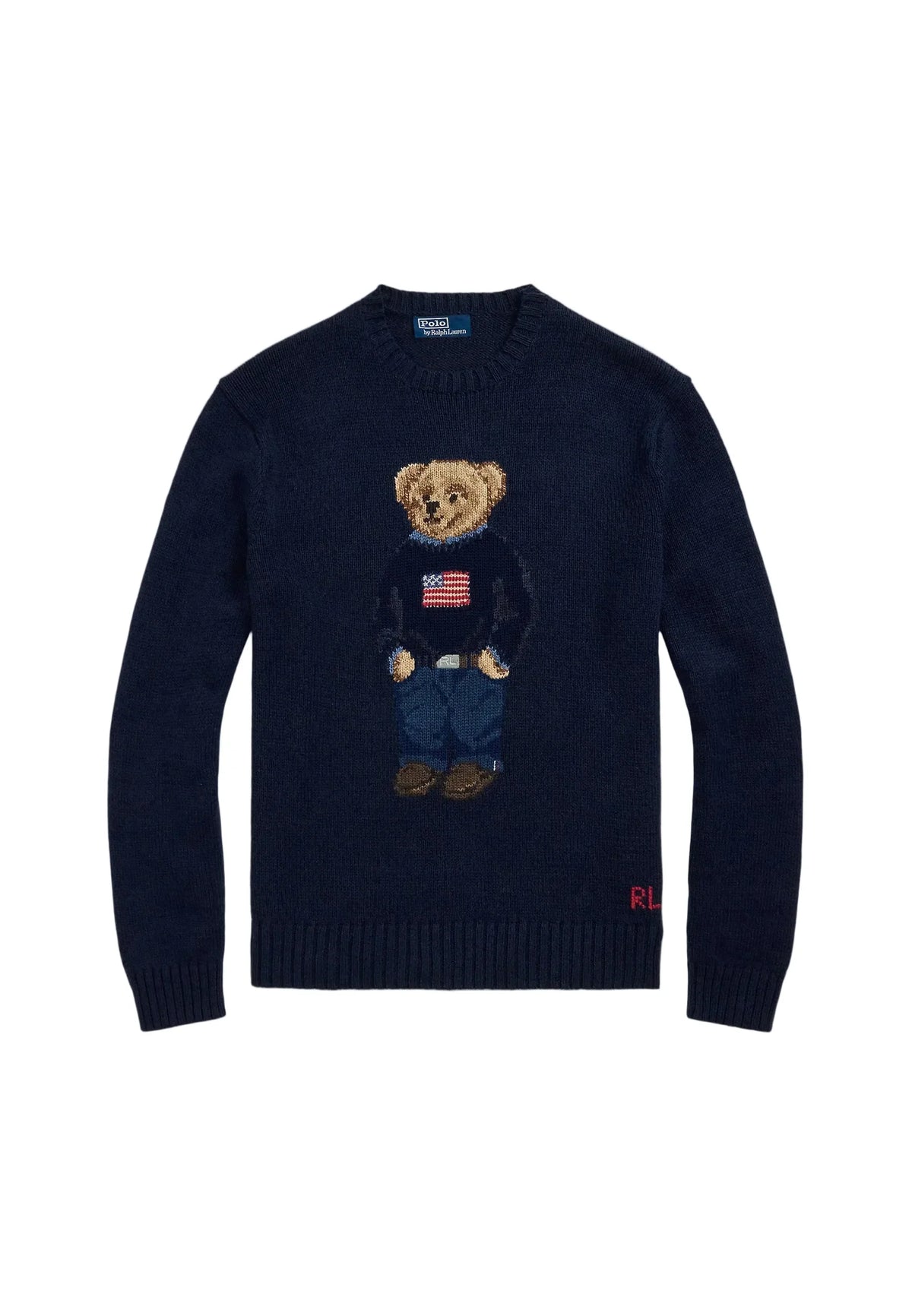 Ralph Lauren Polo Bear Sweater — Navy