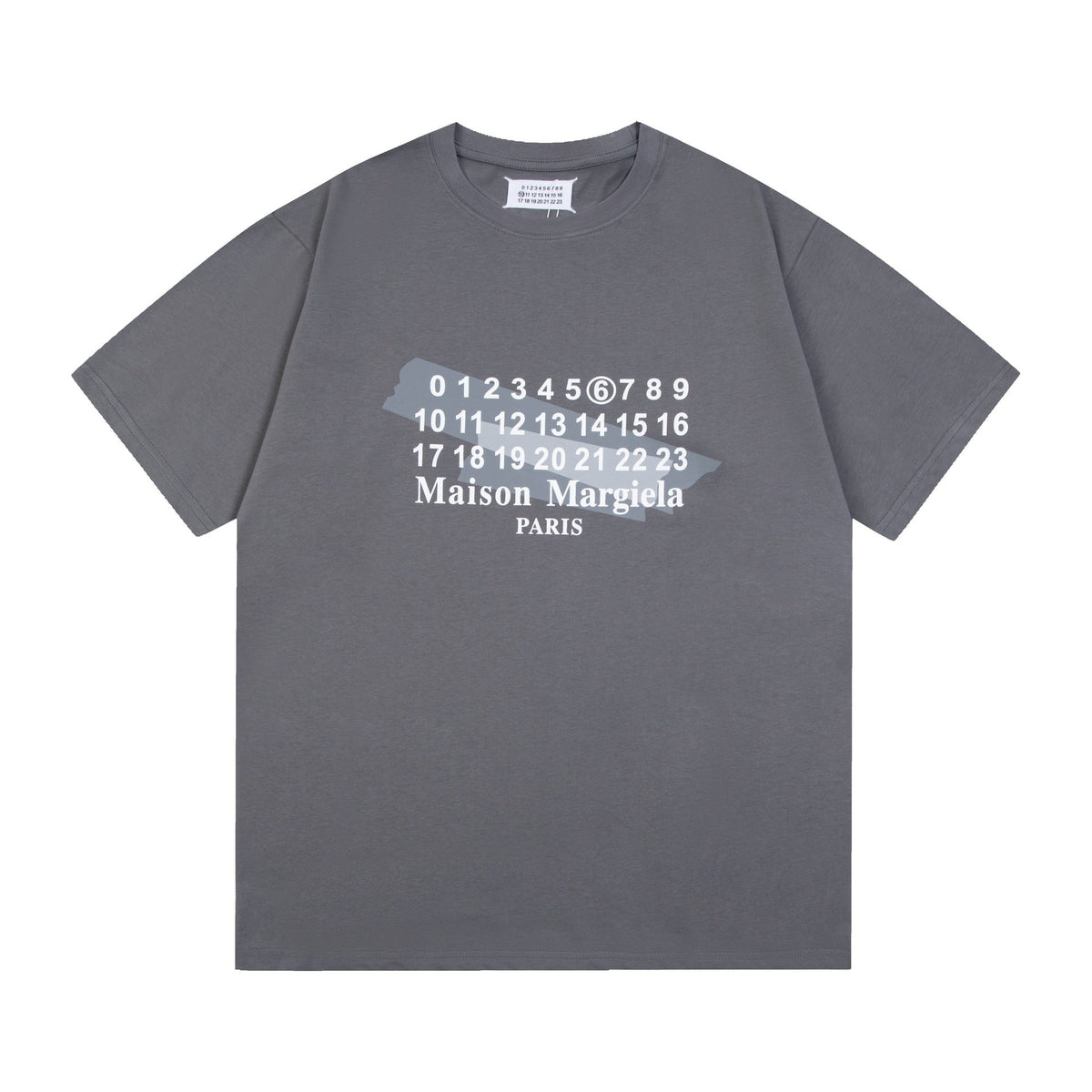 Maison Margiela T-shirt Crew Neck, Loose Short Sleeve T-shirt
