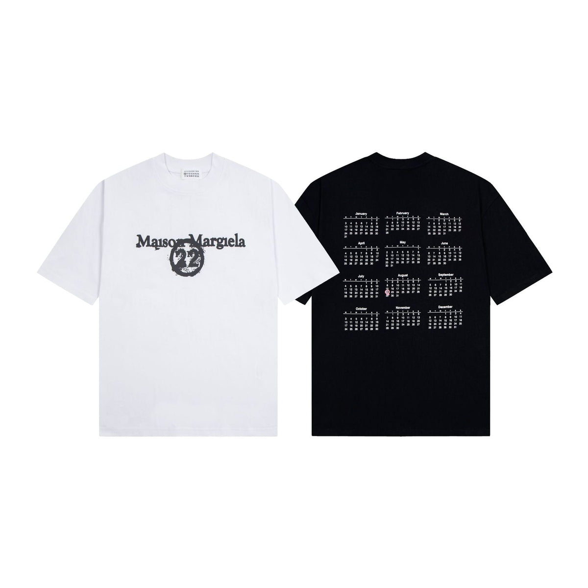 Maison Margiela T-shirt Crew Neck Loose Short Sleeve T-shirt