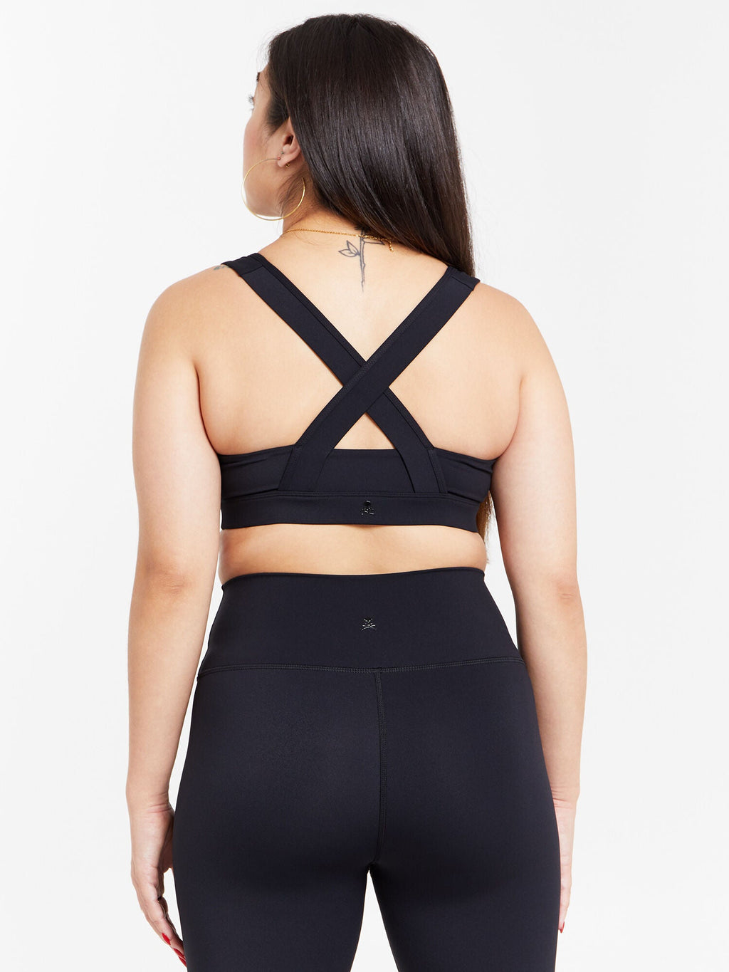 CROSS IT BACK BRA BLACK