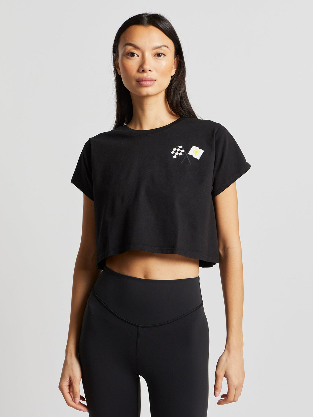 VEGAS F1 BLACK SHORT SLEEVE