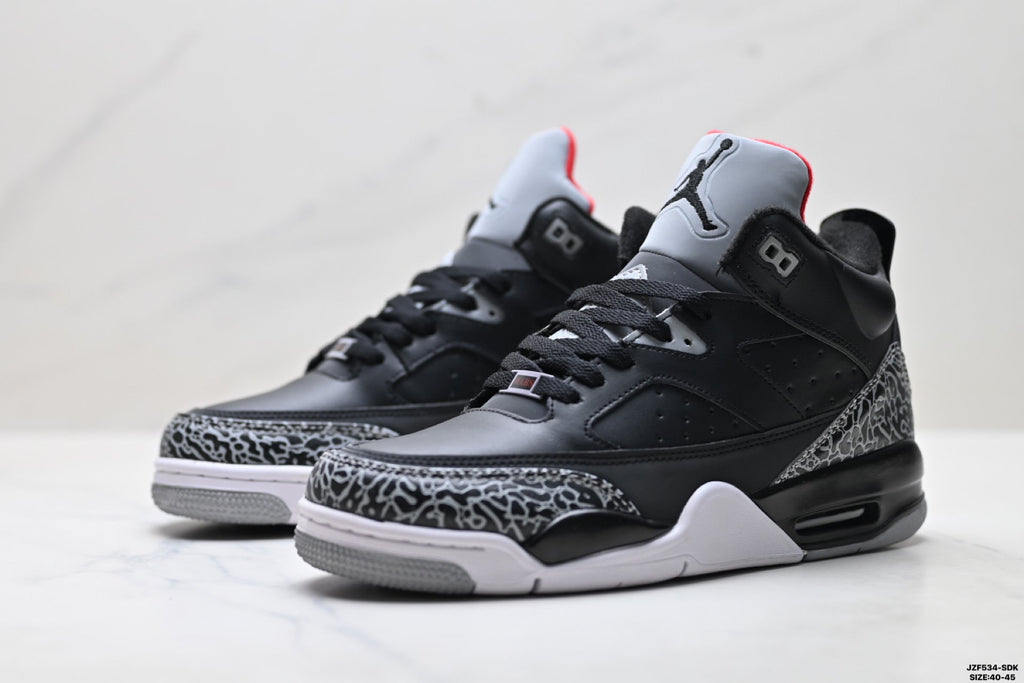 Air Jordan 5 Retro Black Cement Grey Sneakers