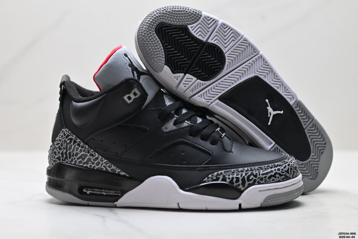 Air Jordan 5 Retro Black Cement Grey Sneakers