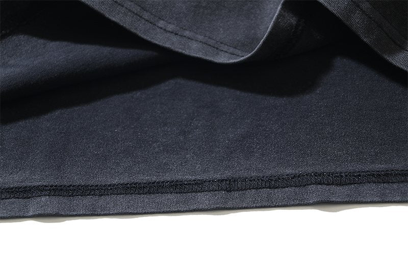 VALE USA Carnival Graphic T-Shirt - Charcoal Gray
