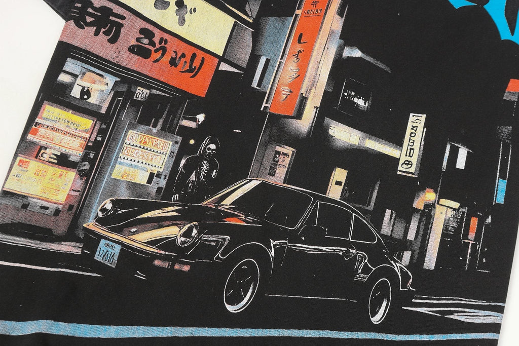 Godspeed City Car Graphic T-Shirt