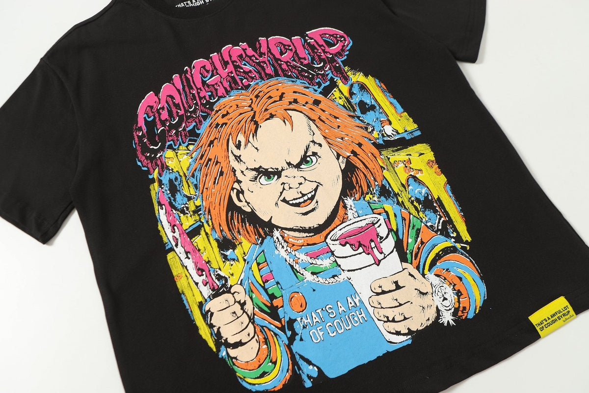 THAT'S A AWFUL LOT OF COUGH SYRUP Front & Back Graphic T-Shirt