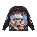 Godspeed Out of Many One Racing Graphic Long-Sleeve T-Shirt