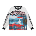 Godspeed Car Graphic Long-Sleeve T-Shirt