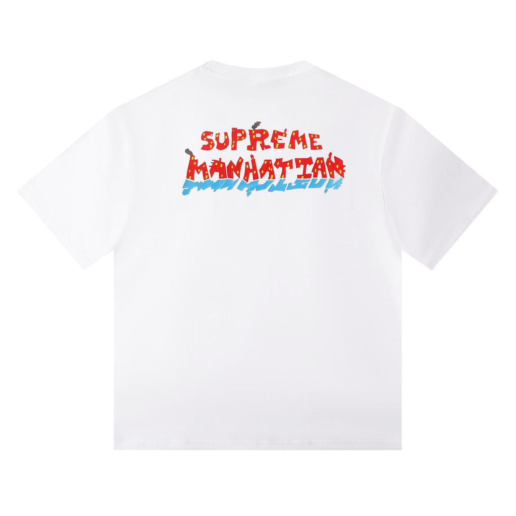 Supreme Manhattan City Graphic Short-Sleeve T-Shirt
