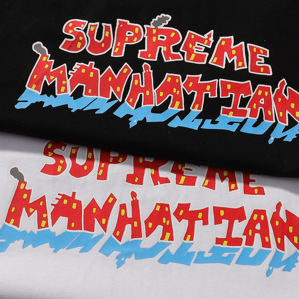 Supreme Manhattan City Graphic Short-Sleeve T-Shirt