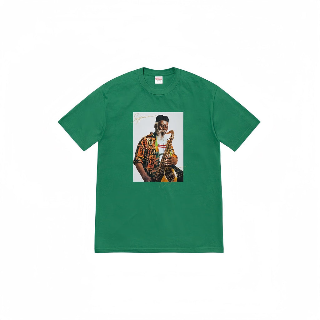 Supreme Pharoah Sanders Saxophone Graphic T-Shirt