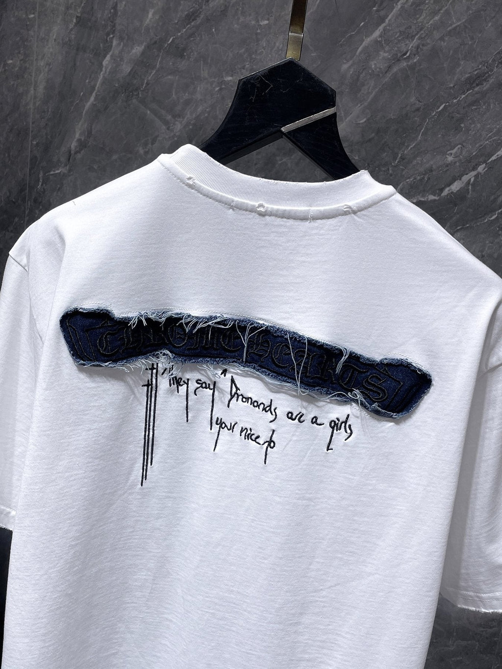 Chrome Hearts Cross Patch Graphic T-Shirt