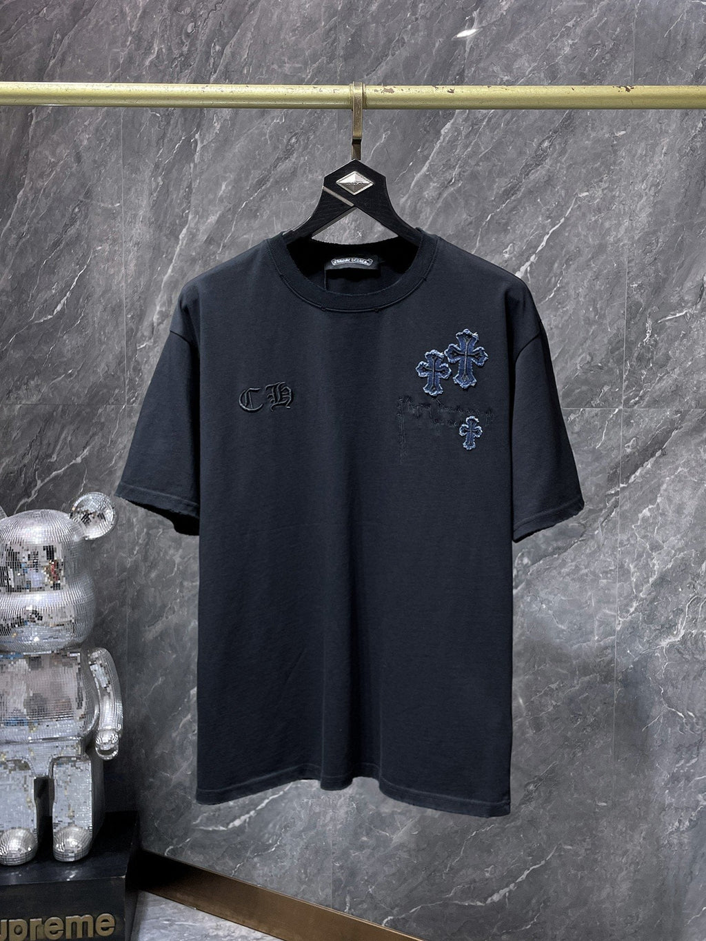 Chrome Hearts Cross Patch Graphic T-Shirt