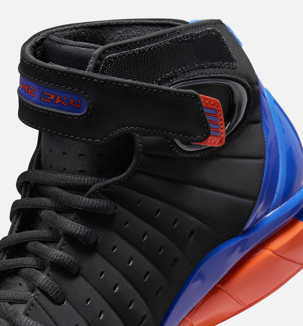 Air Zoom Huarache 2K4 Penny Hardaway – Men's Basketball Shoe in Black/Varsity Royal/Safety Orange