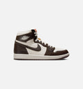 Air Jordan 1 Retro High OG Womens Lifestyle Shoe - Baroque Brown/Light Madder Root/Sail