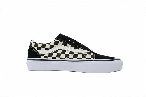 Vans Old Skool Primary Check White/Black