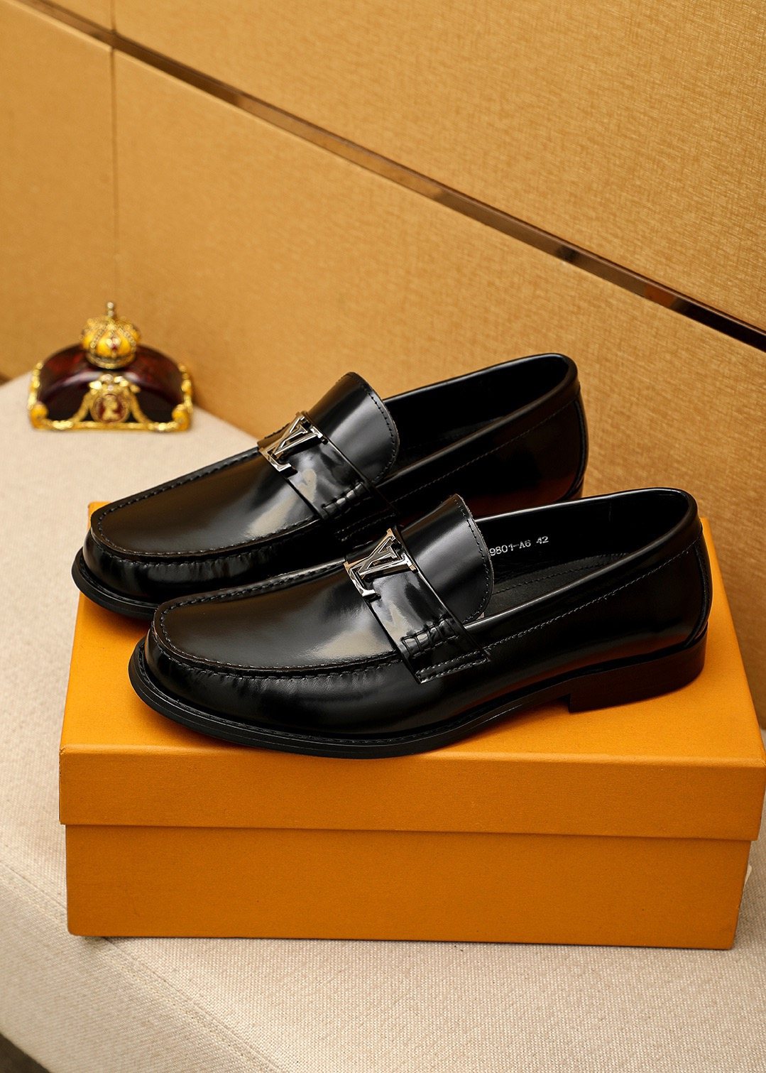 Louis Vuitton Black Hardware Loafers