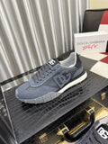 Dolce & Gabbana Slate Blue Low-Top Sneakers