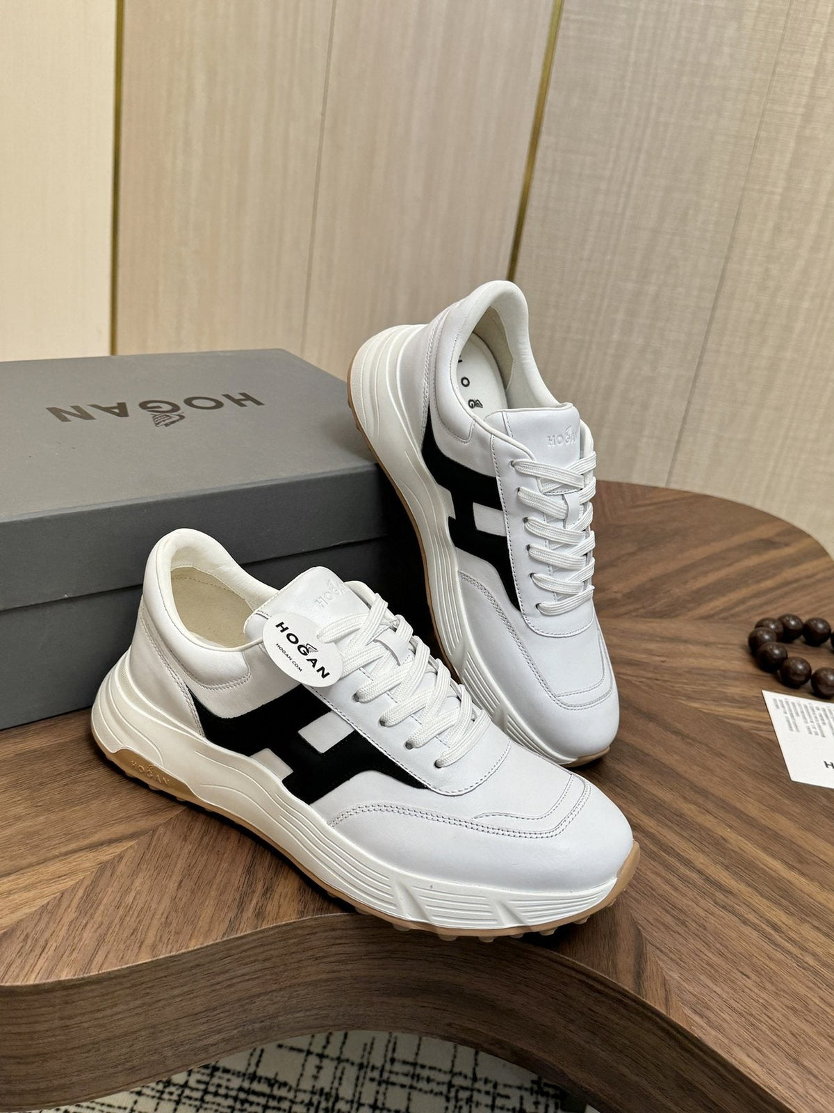 Hogan Women's H-Stripe Platform Sneakers